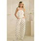 Relaxed Barrel Polka Dot Overalls