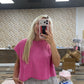 Crew Neck Boxy Sleeveless Cropped Top