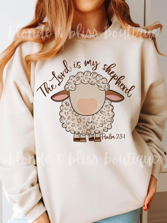 the Lord is my shepherd graphic preorder