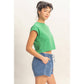 Classic Crew Neck Sleeveless Top