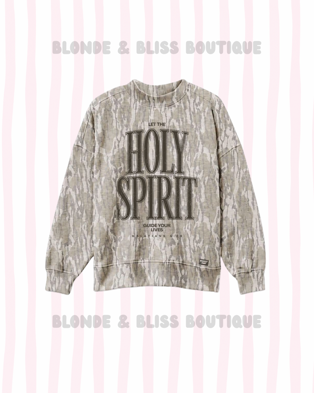 MOSSY OAK MOCK NECK PREORDER