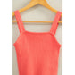 Ribbed Cropped Tank Top
