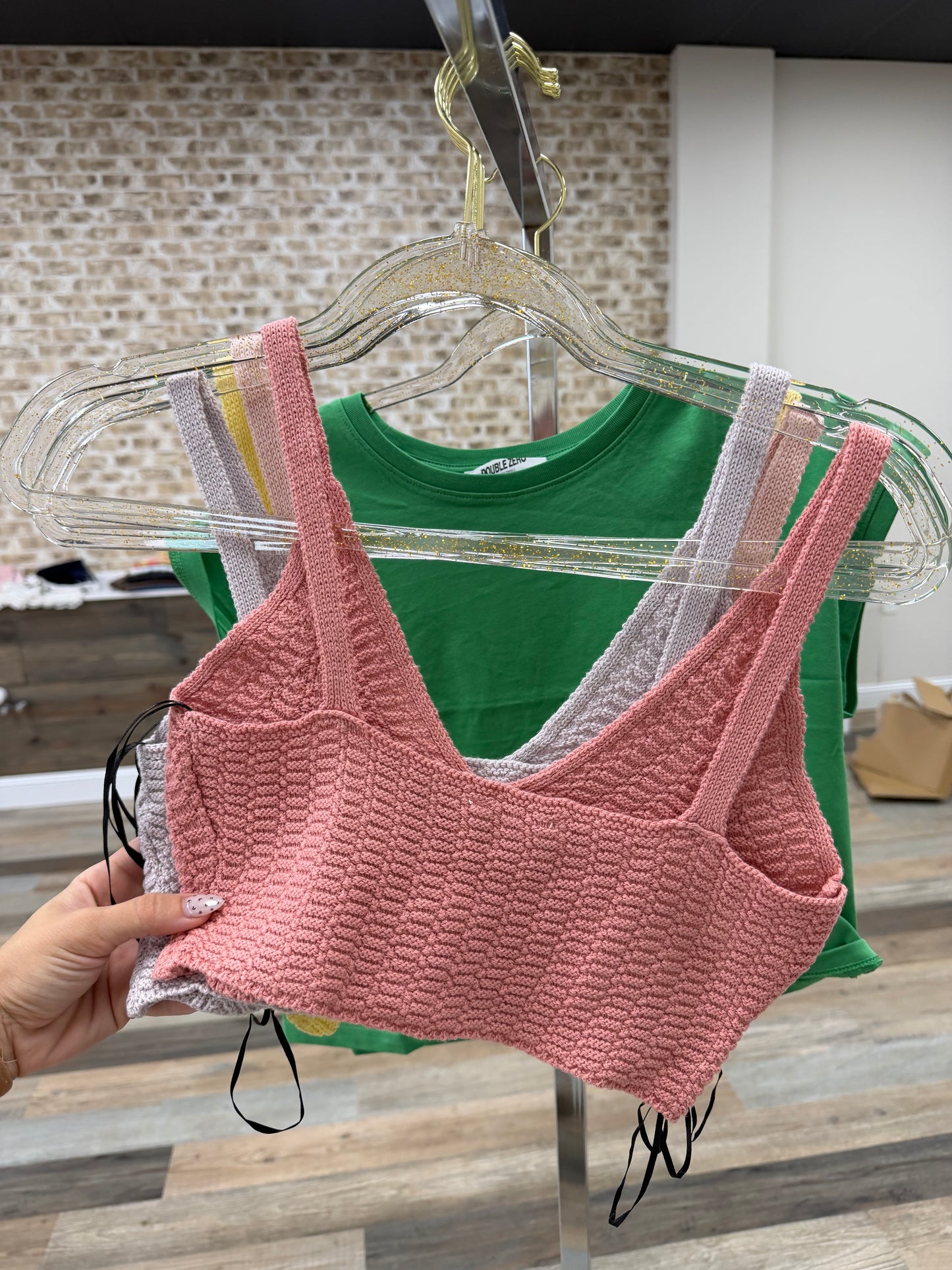 Crochet Knit Bralette