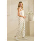 Relaxed Barrel Polka Dot Overalls