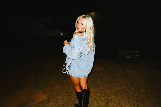 OVERSIZED DENIM JACKET