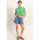 Classic Crew Neck Sleeveless Top