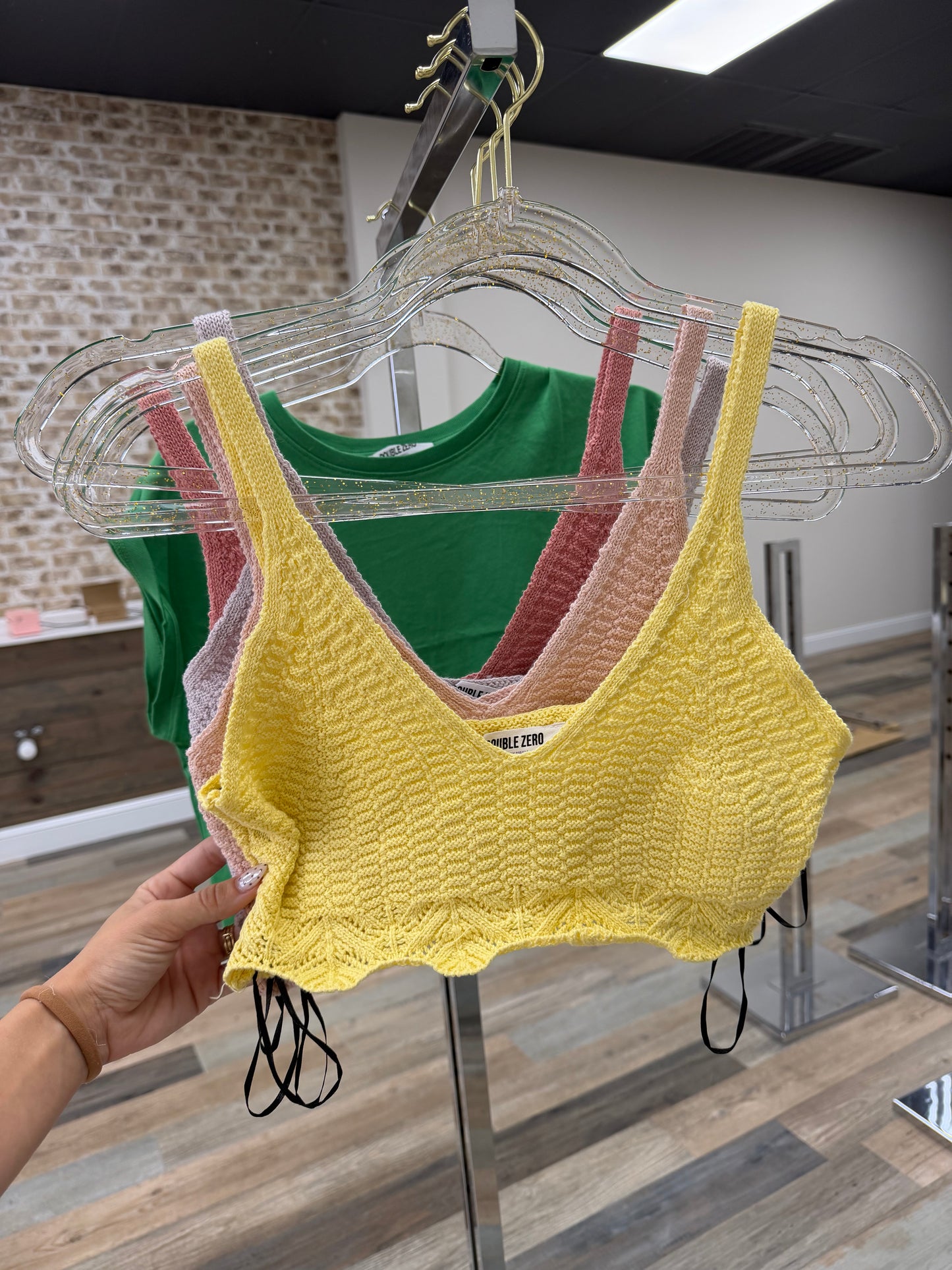 Crochet Knit Bralette