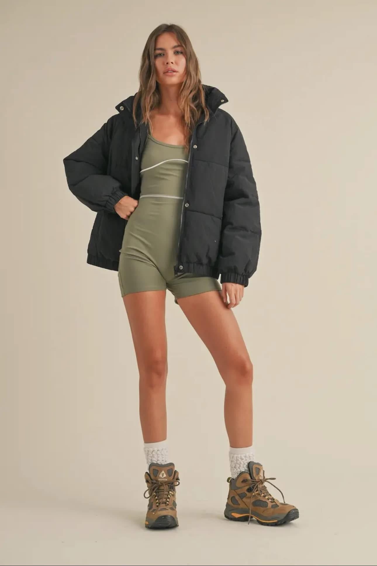 RTS oversized puffer jackets