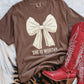 she is worthy brown graphic preorder