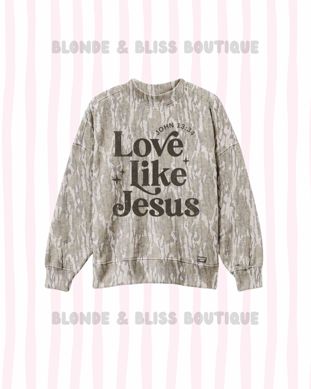 MOSSY OAK MOCK NECK PREORDER