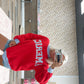 A M E R I C A  MOCKNECK SWEATSHIRT