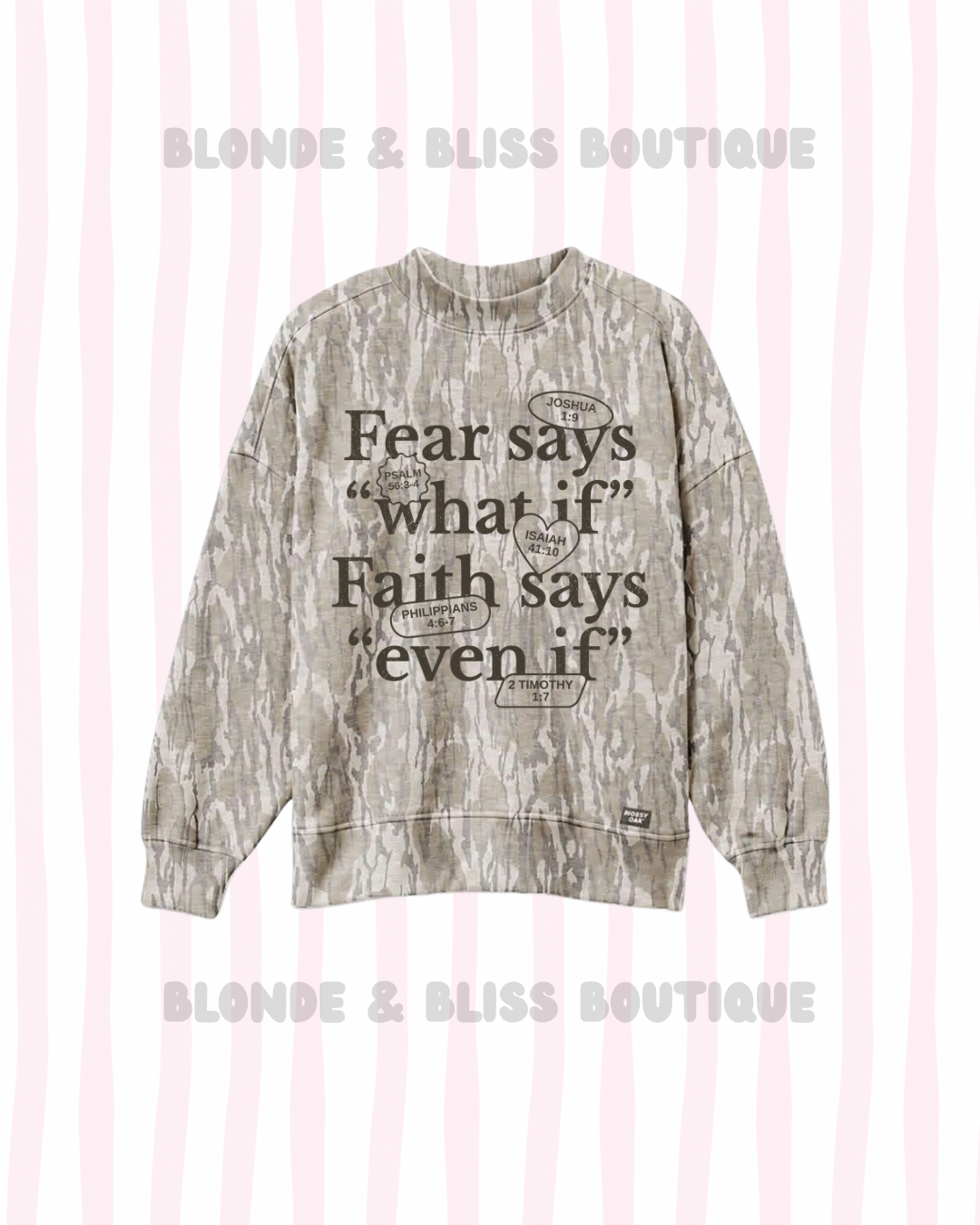 MOSSY OAK MOCK NECK PREORDER