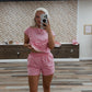 TWO TONE PINK SET