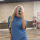 two piece set (two tone blue / green and blue)