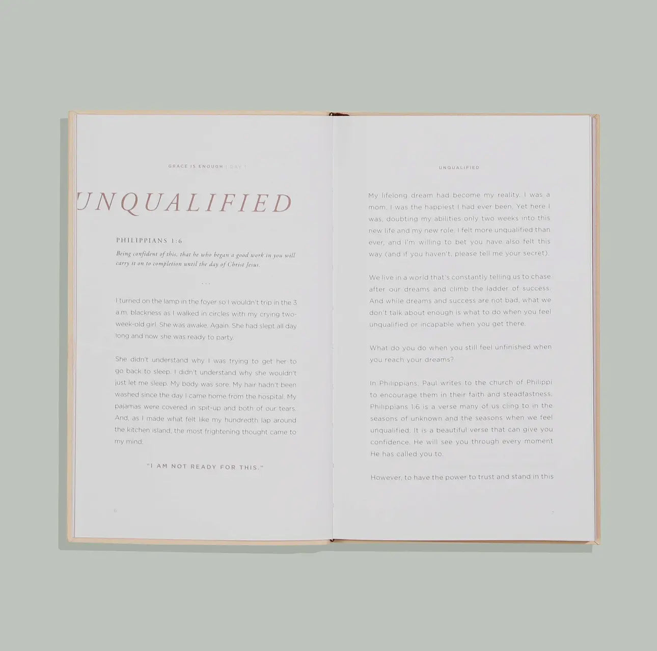 Grace is Enough Devotional