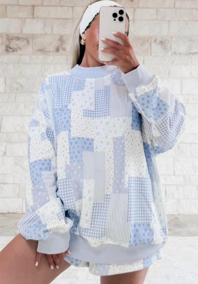 SKY BLUE PATCHWORK SET PREORDER