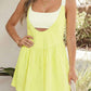 gingham romper dress PREORDER
