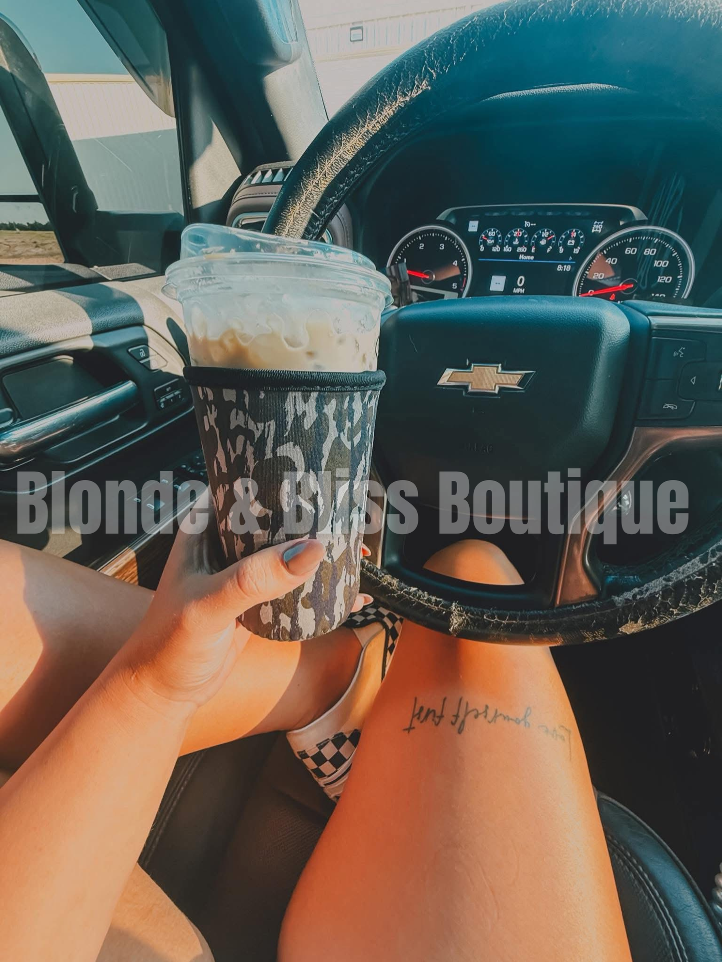 B•LAND CAMO KOOZIE
