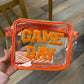 clear game day bags with strap