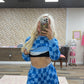 LACEY LOUNGE CHECKERED SET