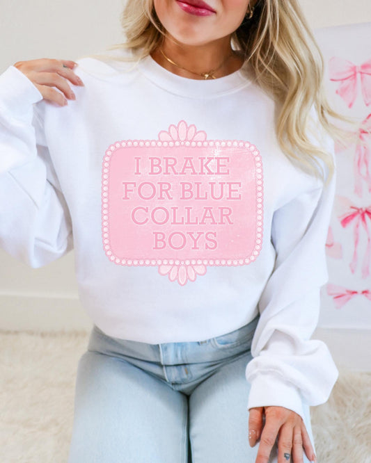 i brake for blue collar boys TEE