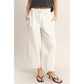 White Wide Pants