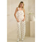 Relaxed Barrel Polka Dot Overalls