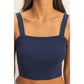 Ribbed Cropped Tank Top