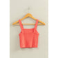 Ribbed Cropped Tank Top